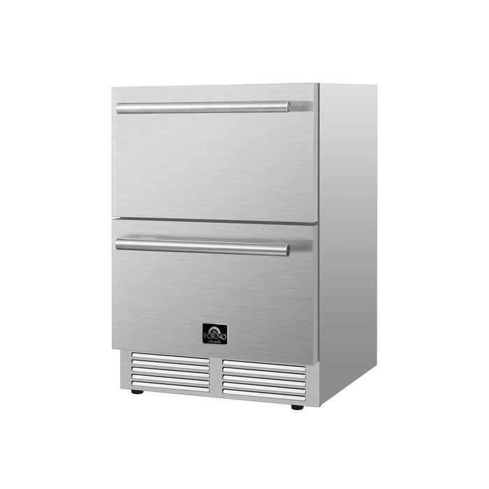 FORNO Como 24" Outdoor/Indoor Drawer Refrigerator FDROD1611-24S