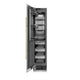 ZLINE 18" Left Hinge Column Freezer Stainless Steel, Graphite Gray Interior Champagne Bronze RCFVLZ-30418-CB
