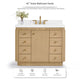 Aston 42" Bath Vanity Set