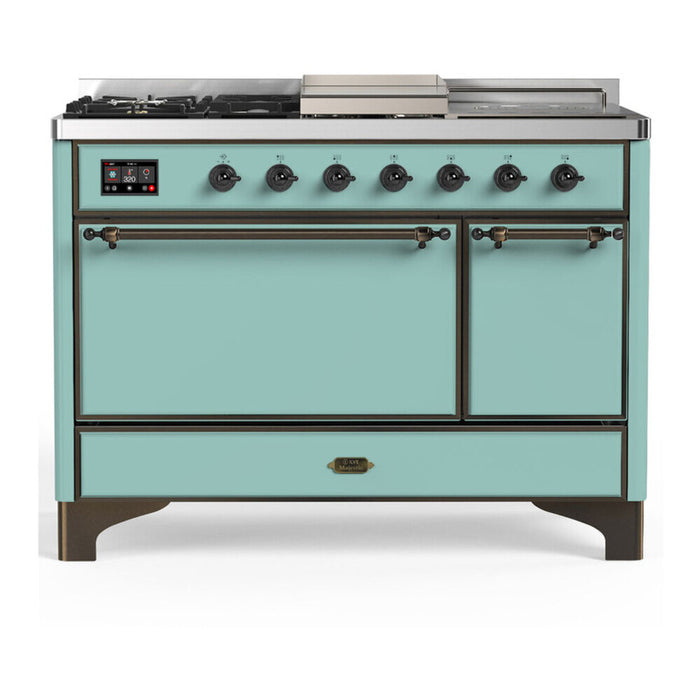 ILVE Majestic III 48" Dual Fuel Range UM48FSQNR3MM