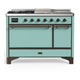 ILVE Majestic III 48" Dual Fuel Range UM48FSQNR3MM
