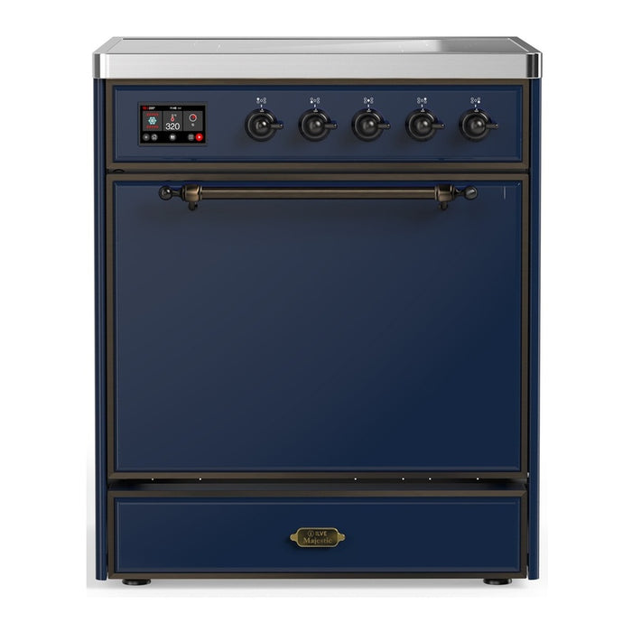 ILVE 30"Majestic III Induction Range, UMIB30QNR3 — UMIB30QNR3AWB