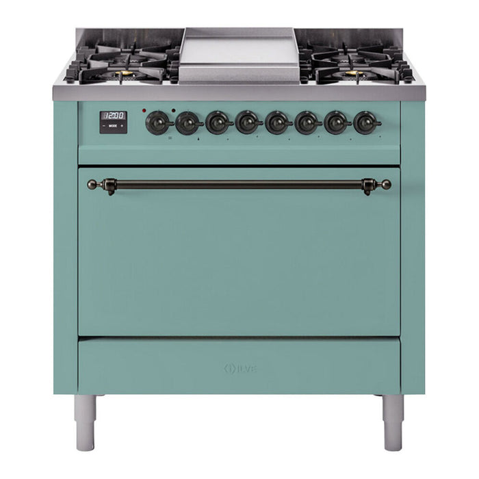 ILVE Nostalgie II 36" Dual Fuel Range UP36FQNMPMM