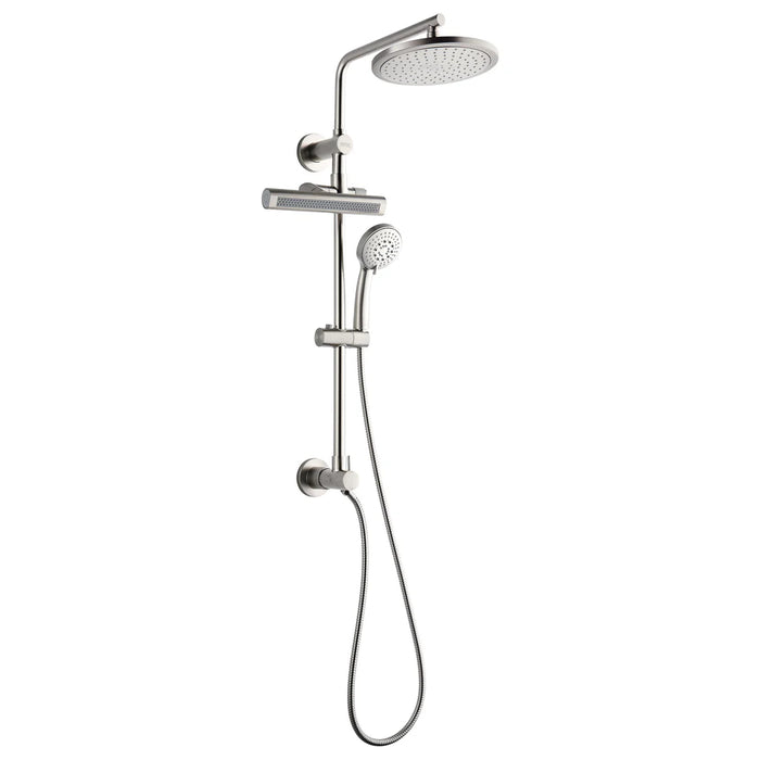 Forno Acqua AcquaFALL Shower, Overhead Rainfall Shower, Handheld Shower Head SCW1BN-S2