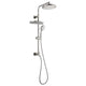 Forno Acqua AcquaFALL Shower, Overhead Rainfall Shower, Handheld Shower Head SCW1BN-S2