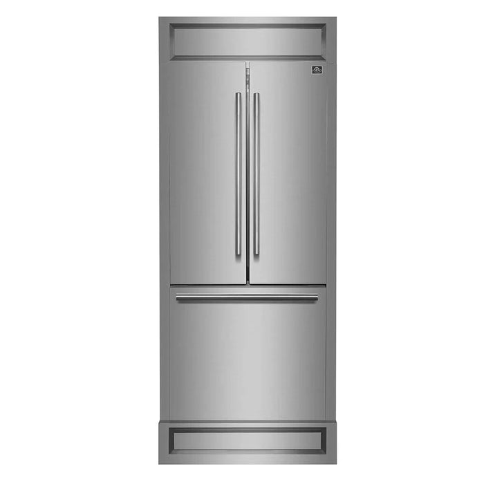 FORNO Gallipoli 35" French Door Built-In Refrigerator FFFFD1974-35MG