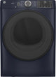 GE 28" Smart Front Load Electric Dryer, Sapphire Blue, GFD55ESPRRS