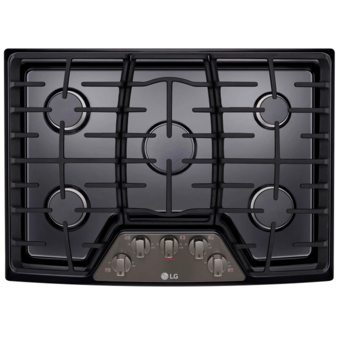 LG 30" Gas Cooktop, LCG3011BD
