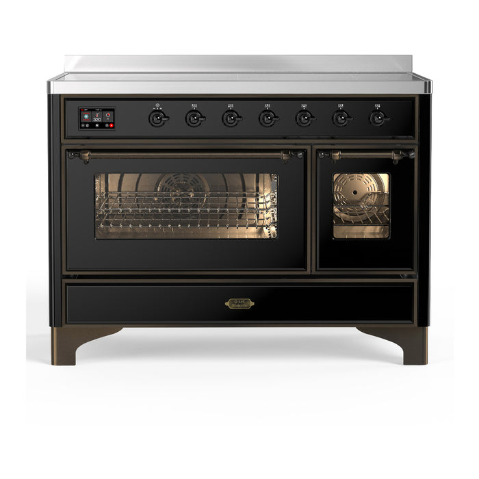 ILVE 48"Majestic III Induction Range, UMIB48NR3 — UMIB48NR3AWB