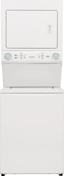 Frigidaire 27" Long Vent Stacked Laundry Center ,White, FLCE7523AW