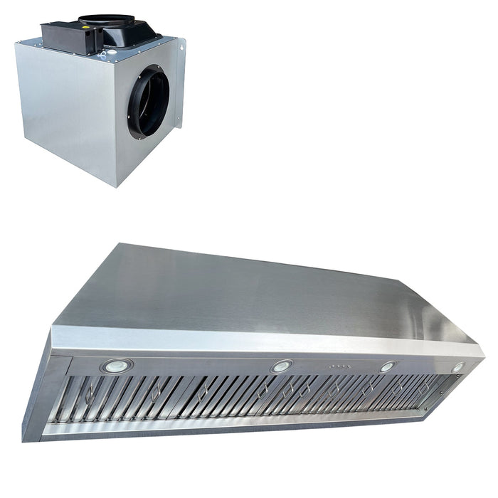 60"Hood Liner/Hood Insert + 1260CFM Remote Blower