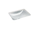 KOHLER Yepsen 20" rectangular undermount bathroom sink, no overflow K-28823