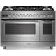 Verona 48" Freestanding Dual Fuel Range VUFSGE486DSS