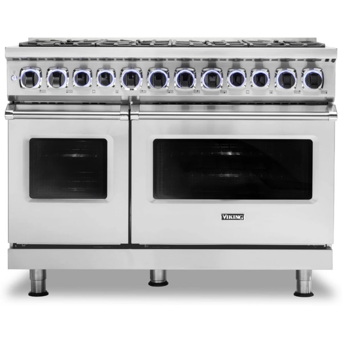 Viking® 7 Series 48" Stainless Steel Pro Style Dual Fuel Range VDR74828BSSLP