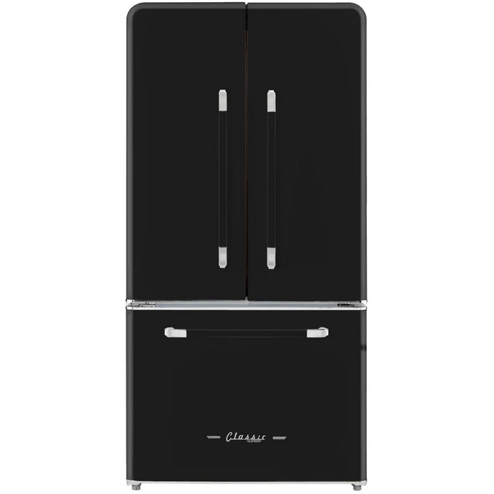 UNIQUE 36" Freestanding Counter-Depth French Door Refrigerator, UGP-595L B AC