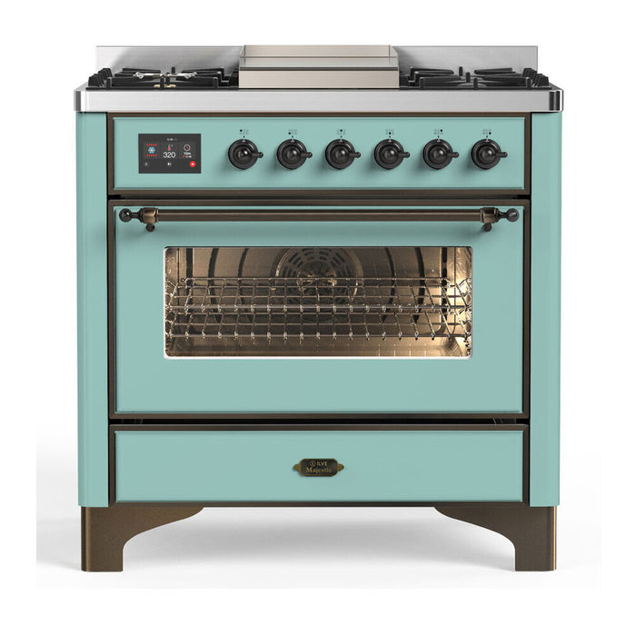 ILVE Majestic III 36" Dual Fuel Range UM36FNR3MM