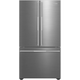 SMEG 36" Freestanding Counter Depth French Door Refrigerator, FD36UXIW