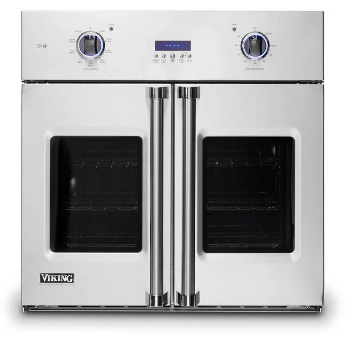 Viking® Professional 7 Series 30" Stainless Steel Electric Built In Single French Door Oven VSOF7301SS