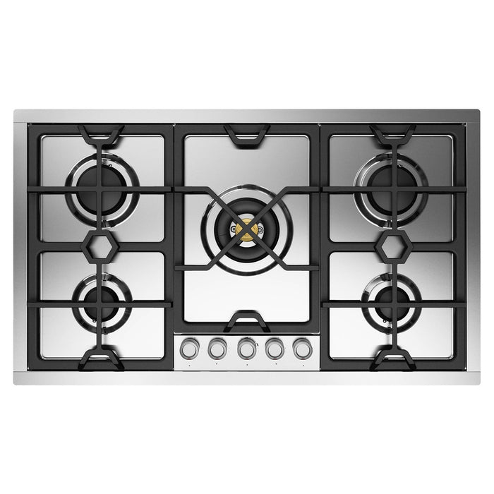 ILVE Panoramagic 36" Built-In Gas Cooktop UHCPMT95SS