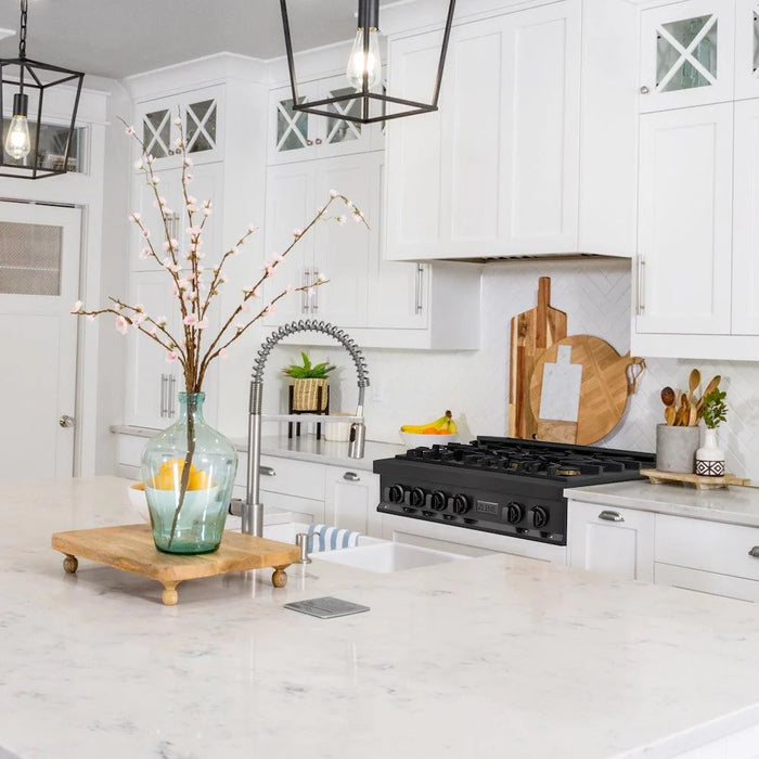 ZLINE 36" Bundle Range Top RTB-BR-36 & Wall Oven AWS-30, 2KP-RTBAWS36