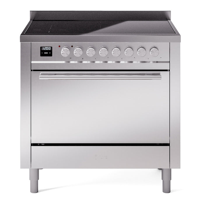 ILVE 36"Professional Plus Freestanding Induction Range UPI366QMP — UPI366QMPBK