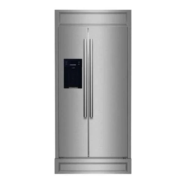 FORNO Salerno 40" Side-by-Side Built-In Refrigerator FFRBI1844-40MG