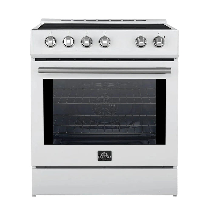 FORNO Espresso Leonardo 30" Induction Range FFSIN0982-30WHT
