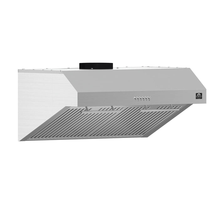 FORNO Espresso Bari 30" 400 CFM Under Cabinet Range Hood FRHUC5255-30