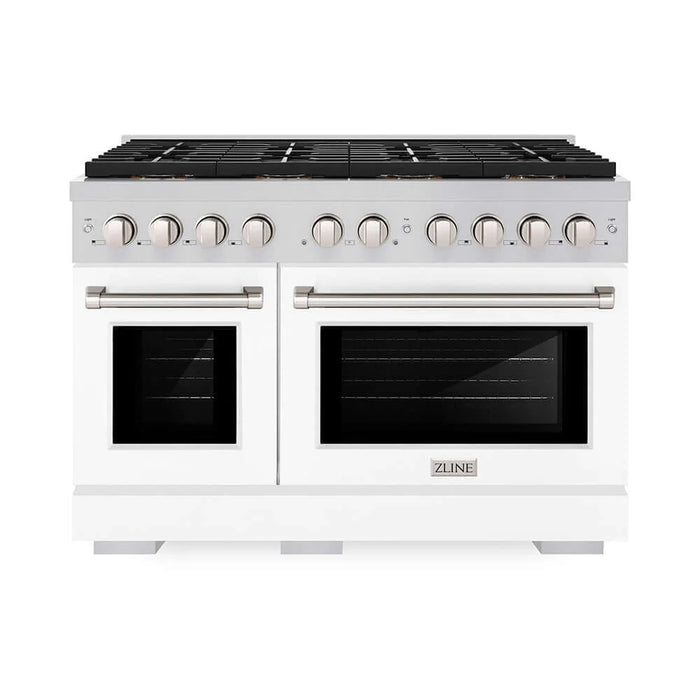 ZLINE 48" Paramount Gas Range DuoPro™ Cooktop, Dual Ovens PSGR-WM-48