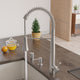 ALFI brand Solid Stainless Steel Commercial Spring Kitchen Fauce AB2039S