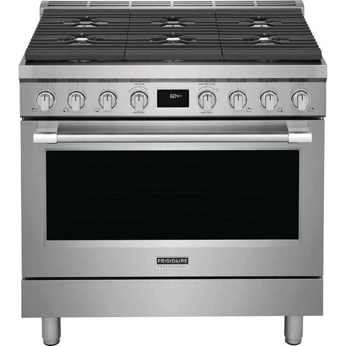 Frigidaire 36" Freestanding Dual Fuel Range PCFD3670AF