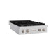 ZLINE 30" Paramount Gas Rangetop DuraSnow® Stainless Steel SRTS-30