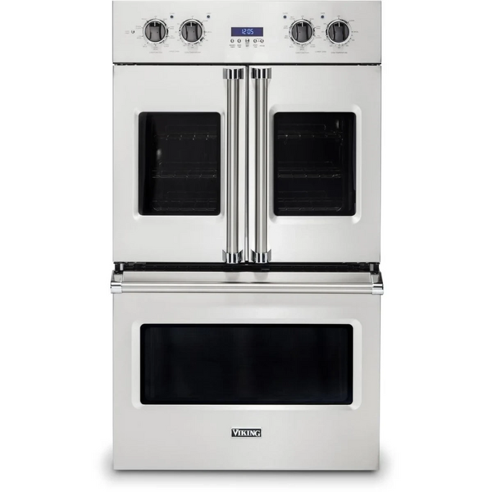 Viking® Professional 7 Series 30" Stainless Steel Electric Built In Double French Door Oven VDOF7301SS