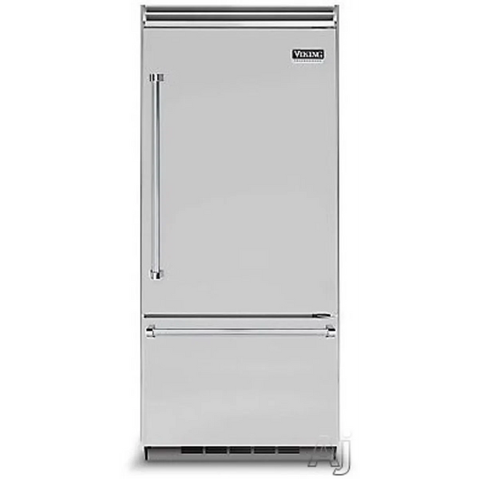 Viking® 5 Series 36" Stainless Steel Built In Bottom Freezer Refrigerator VCBB5364RSS