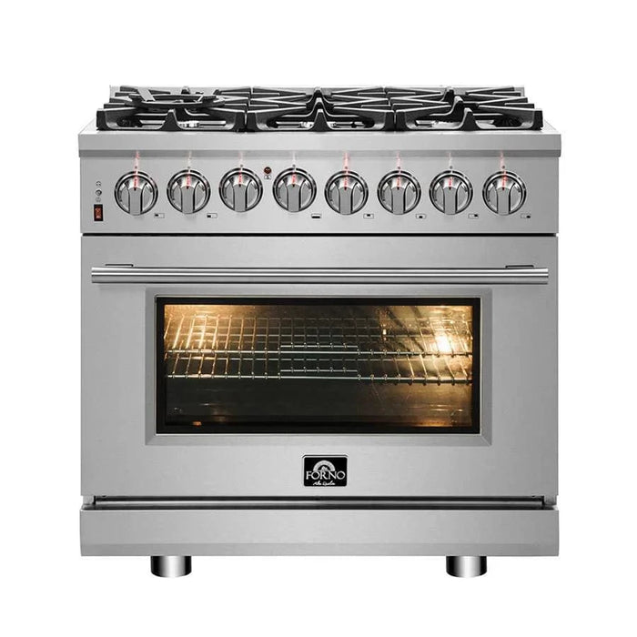 FORNO Massimo 36″ Dual Fuel Range FFSGS6125-36