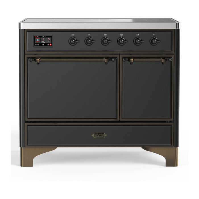 ILVE 40"Majestic III Induction Range, UMDIB40QNR3 — UMDIB40QNR3AWB