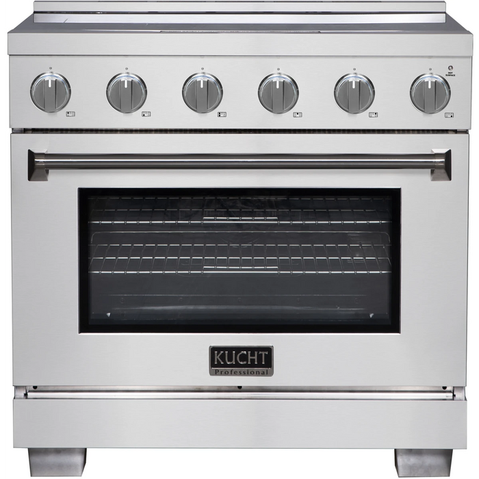 Kucht 36" Freestanding Induction Range KIN36-SS