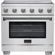 Kucht 36" Freestanding Induction Range KIN36-SS