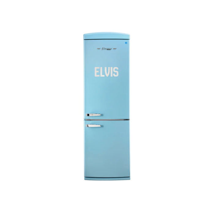 UNIQUE 24" Elvis Classic Retro Bottom Mount Refrigerator, UGP-340L E AC