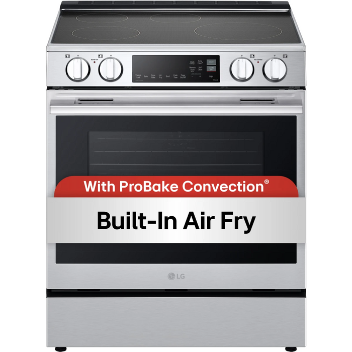 LG 30" Smart Slide-In Induction Range, LSIL6334XE