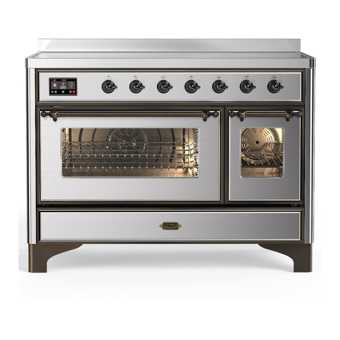 ILVE 48"Majestic III Induction Range, UMIB48NR3 — UMIB48NR3AWB