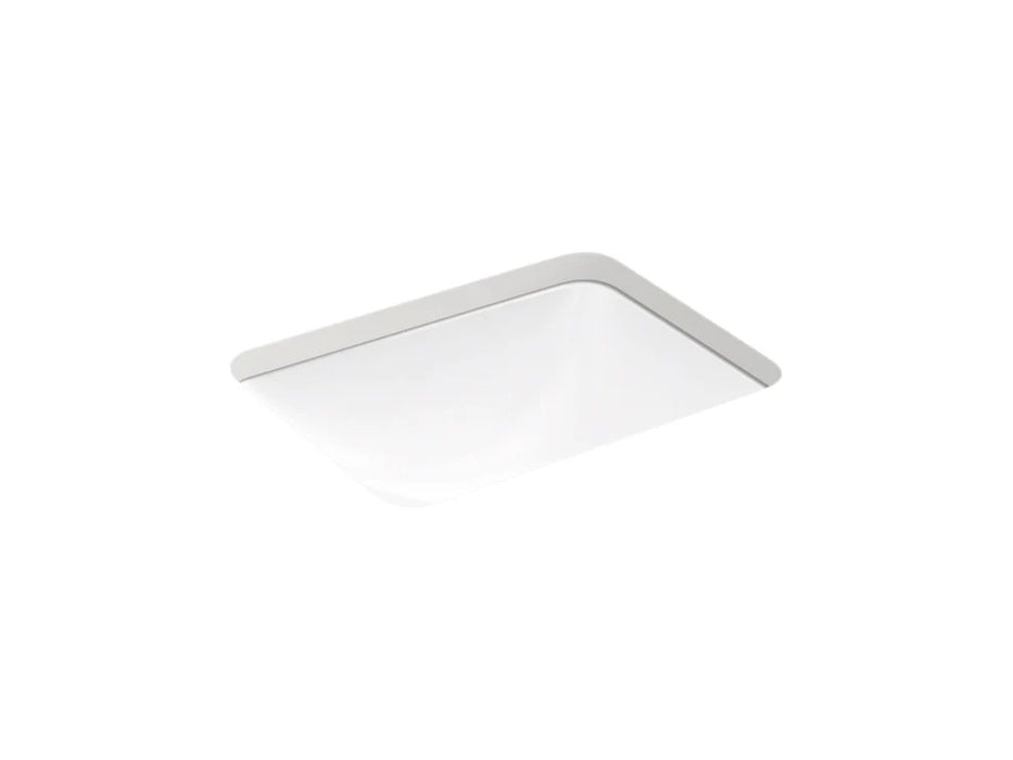 KOHLER Caxton 20-1/2" rectangular undermount bathroom sink K-20000-96