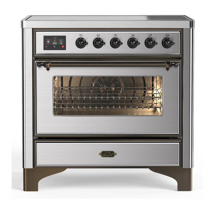 ILVE 36"Majestic III Induction Range, UMIB36NR3 — UMIB36NR3AWB