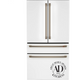 Cafe 36" Freestanding 4-Door French Door Smart Refrigerator, CGE29DP4TW2