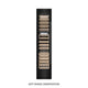 ZLINE 18"Triple Zone 68 Bottle Left Hinge Column Wine Cooler, Black Stainless Steel RCWVL-BS-18