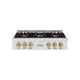 ZLINE 36" Paramount Classic Gas Rangetop DuoPro™ Cooktop PCRTSZ-36-CB