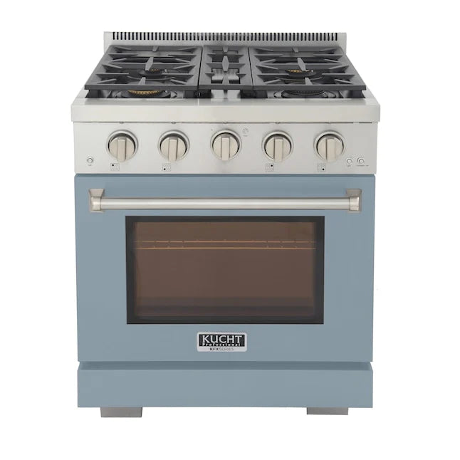 Kucht 30" Professional Propane Range, 4 Burners, KFX300/LP-LB