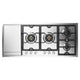 ILVE Panoramagic 48" Built-In Gas Cooktop UHCPMT125FSS