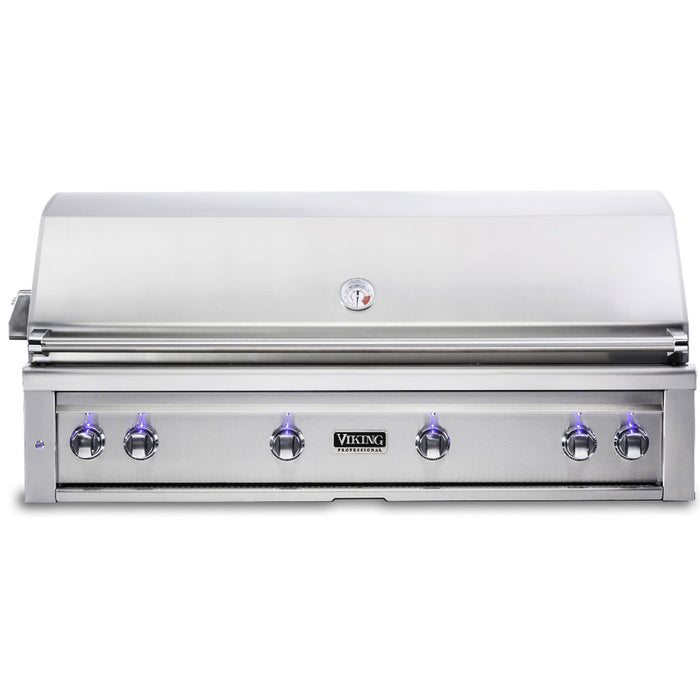 VIKING 5 Series 54" Built-in Grill, ProSear Burner and Rotisserie, VQGI5541