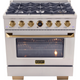 Kucht 36" Freestanding Dual Fuel Range KXP36-GL